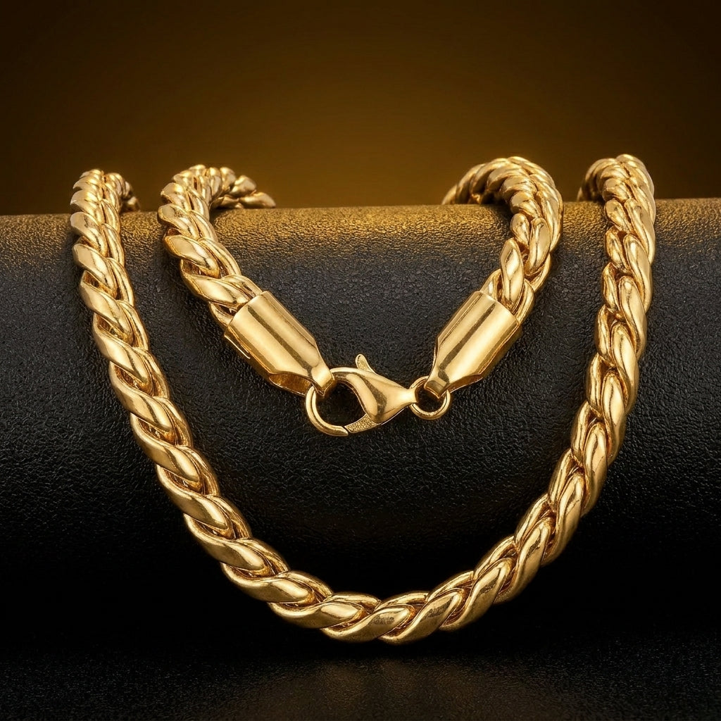 Spider Premium Look Gold Chain