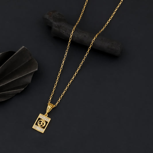 OMDUTT MEN'S CHAIN PENDANT (CHAIN-24 INCH)