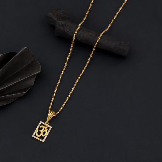 OMESH MEN'S CHAIN PENDANT (CHAIN-24 INCH)
