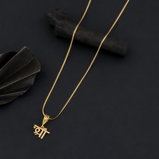 SHREE MEN'S CHAIN PENDANT (CHAIN-24 INCH)
