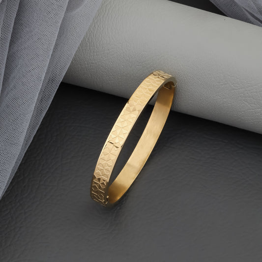 CHARLIE GOLD KADA BRACELET