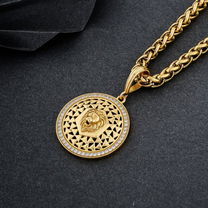 Zira Pendant With Men's Chain (Chain-24 inch / 3 MM)