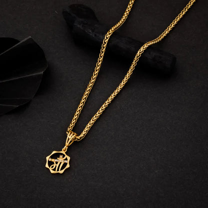 MAA MEN'S CHAIN PENDANT (CHAIN-22 INCH / 3 MM)