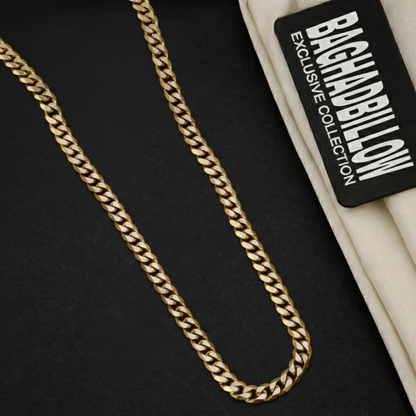 Brooks Men’s Luxury Gold And Silver Chain