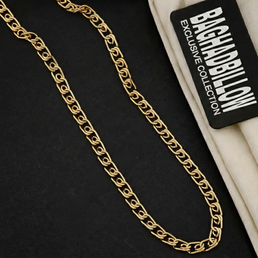 Niko Men’s Luxury Gold Chain (Chain-24 Inch / 5 Mm)