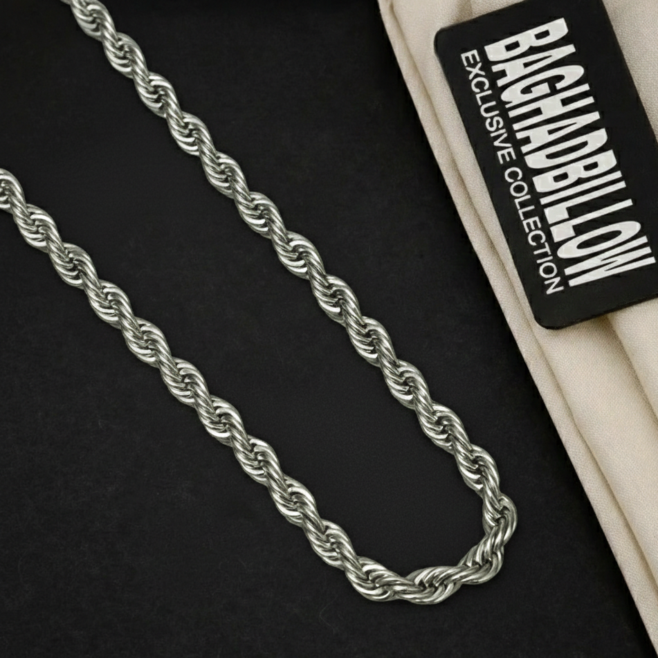 Tarzan Men's Silver Chain