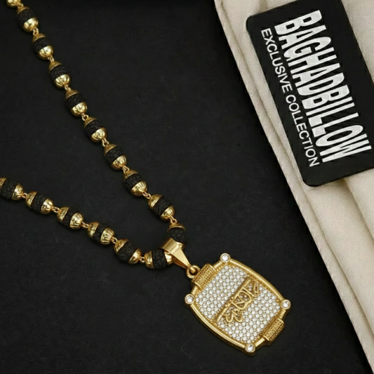 Krushn Pendant Rudraksha Mala