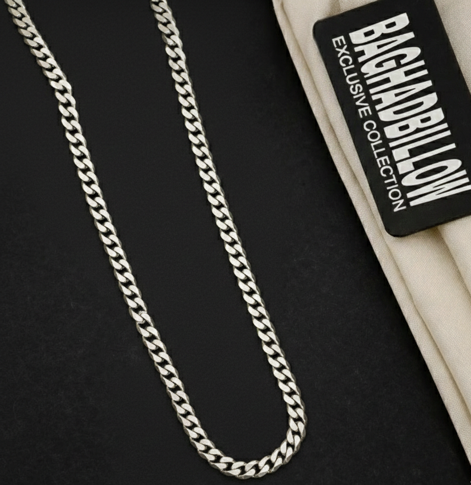 Isaac Men’s Stylish Silver Chain