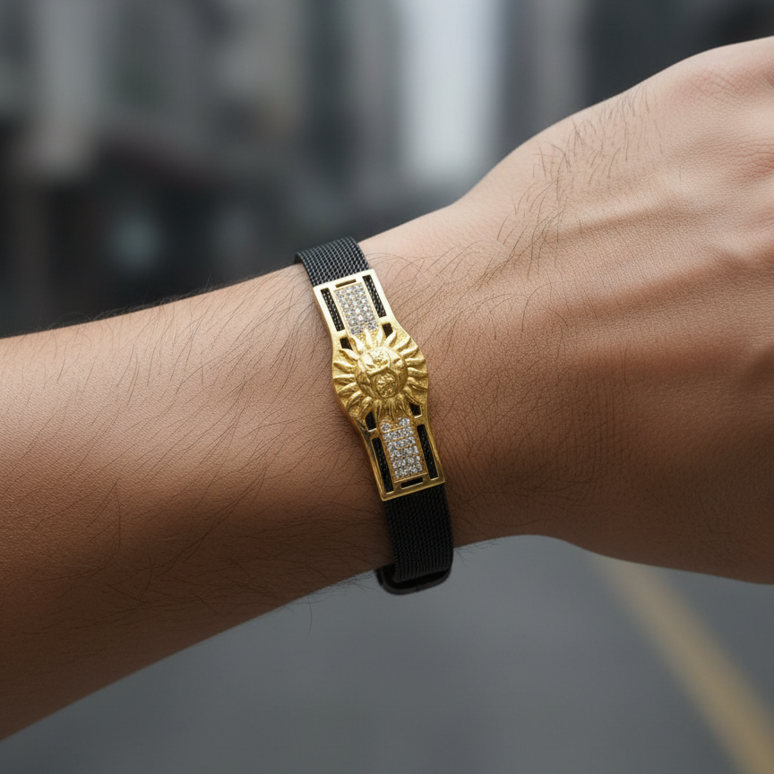 Sun Men's Loose Bracelet