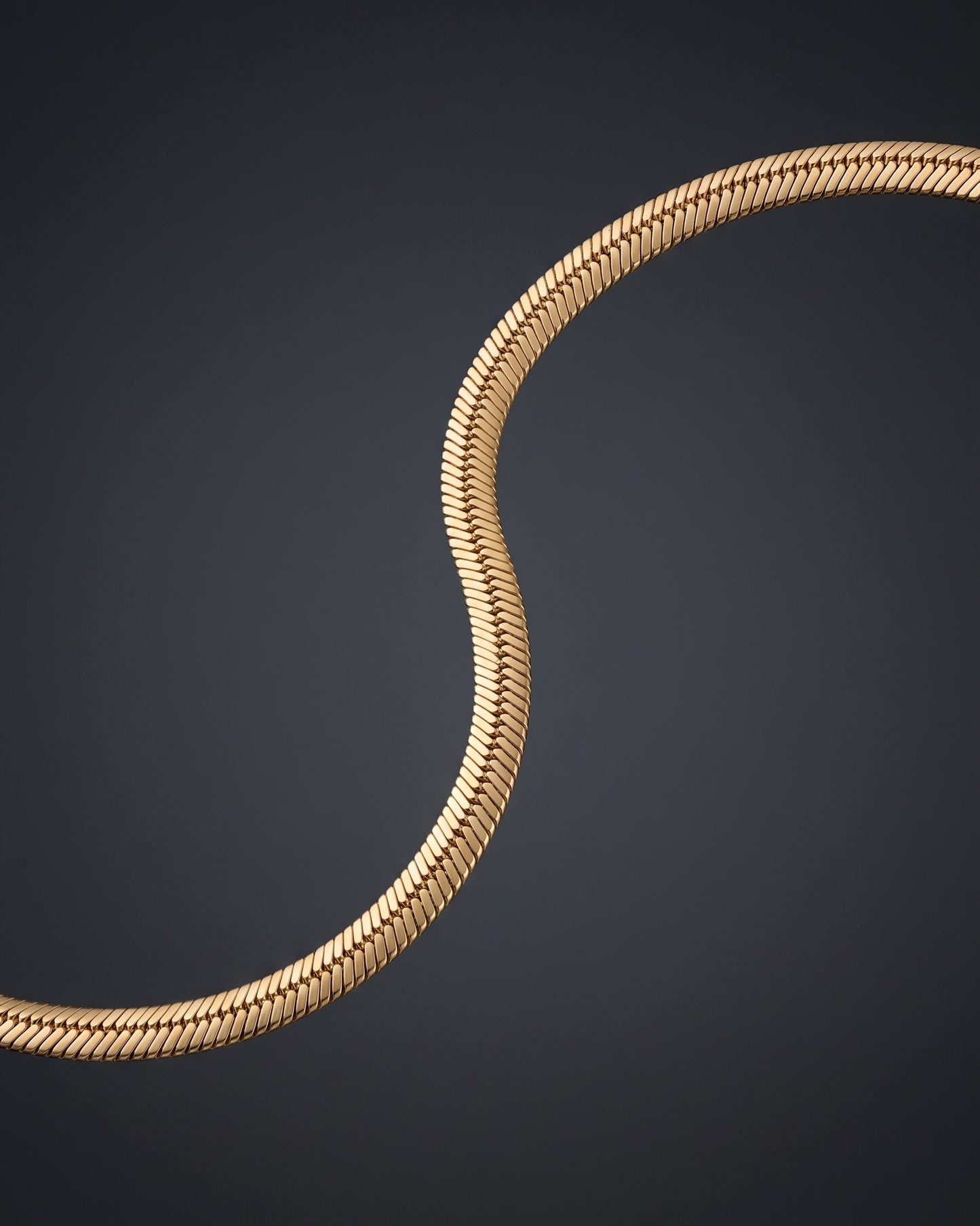 Men’s Stylish Snake Gold Chain