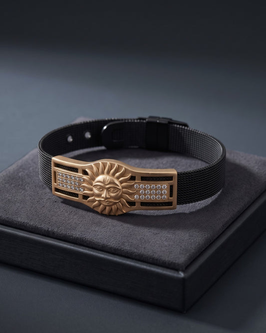 Sun Mens Loose Bracelet