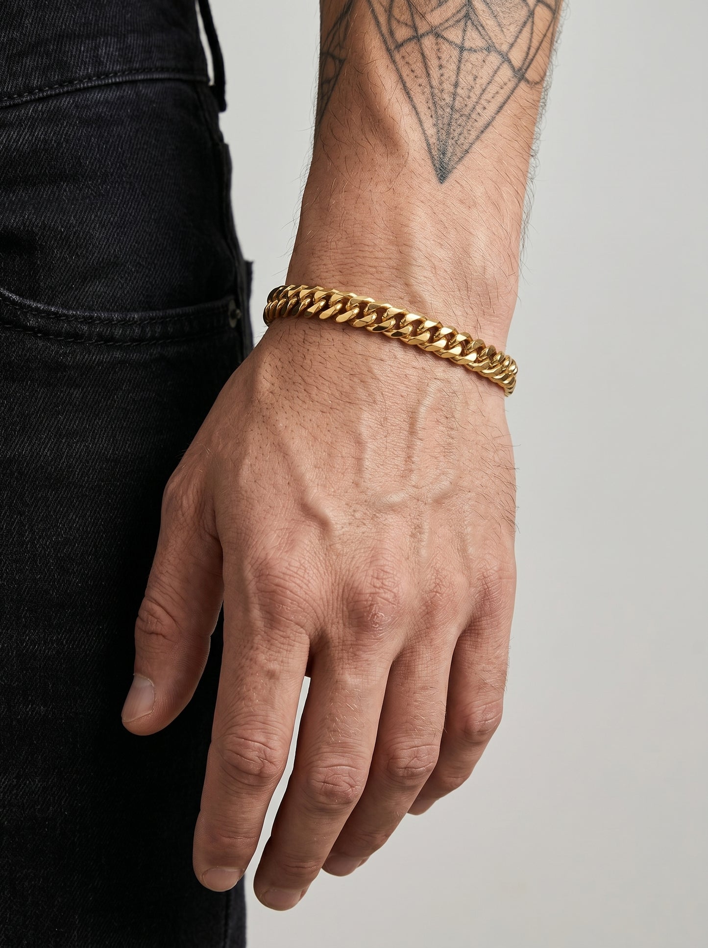 Venom Elite Chain & Bracelet Combo for Men