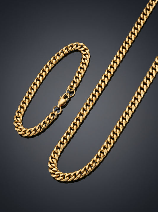 Venom Elite Chain & Bracelet Combo for Men