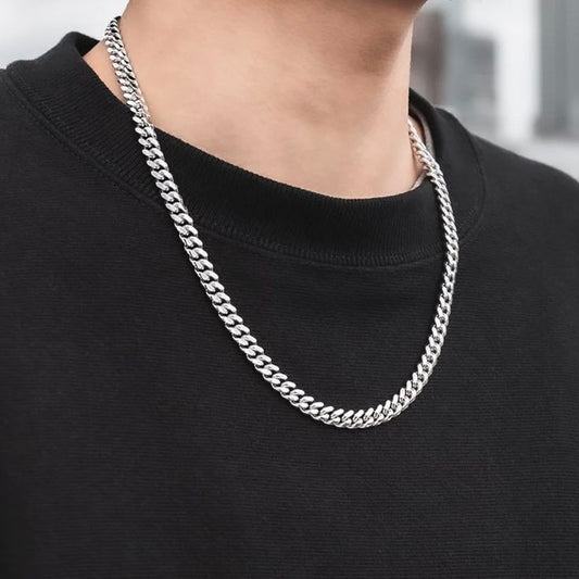ISAAC MEN'S SILVER CHAIN