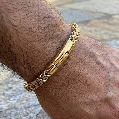 Royal Mens Gold Loose Bracelet
