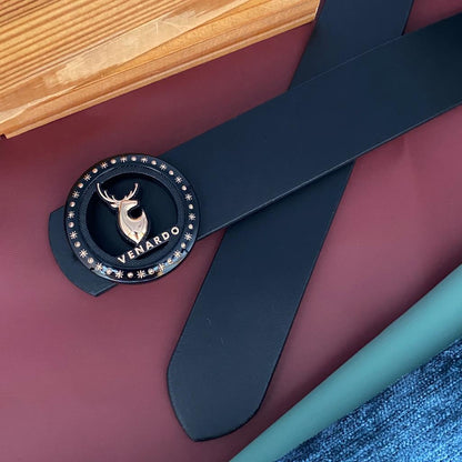Baghadbillow 015 Luxurious Mens Leather Belt
